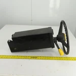 Clark EC30 Steering Wheel & Column Assy. W/park Brake. Fixed Price $258.87.