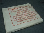 Nissan Barrett 1W2B Series Forklift New Parts Manual Op. Guide Package Nice Lqqk. Fixed Price $69.95.