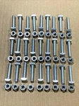 QTY.27 Napa 728011 Battery Terminal Nut And Bolts 5/16 X 1-3/8 New. Fixed Price $65.00.