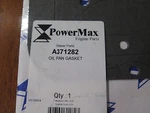 Powermax A371282 Oil Pan Gasket Perkins New Holland Hyster Case Ih Nos (O-1-C1). Fixed Price $12.00.