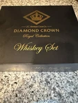 Diamond Crown Whiskey Set ( Royal Collection) Bar. Fixed Price $10.99.