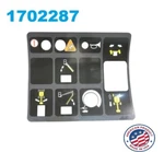 1702287 Jlg Console Decal Lid. Fixed Price $28.00.