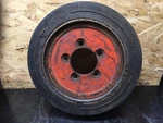 Mitl 18 X 6 12-1/8 Forklift Tire Solid MPC2 W/ Rim Used #05D41PR5. Fixed Price $150.00.