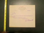 J Clark Buggies Carriages Road Wagons 1912 Invoice Letterhead 1398. Fixed Price $10.99.