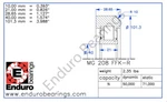 Mast Guide Bearing Enduro Forklift Roller. Fixed Price $94.78.