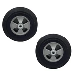 Rocky Mountain Goods Solid Rubber Hand Truck Wheel 10"- 5/8 Axle Size. Fixed Price $33.99.
