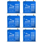 6PC Fullriver Group GC2 6V 224AH T-105 Agm Sealed Lead Acid Battery. Fixed Price $3790.76.