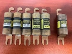 Lot Of Bussmann Fusetron ACK-225 & 1 ALS-225 48VDC. Fixed Price $60.00.