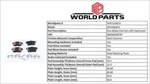 Disc Brake Pad Set Synergy WSD1336CH. Fixed Price $44.38.