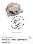 (new) Yale Forklift RK-EPR-4-IMP Repair Kit Series Iii Tier 3 Major. Fixed Price $124.00.