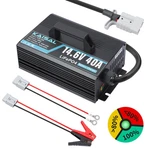 Kaisal 12V 40A Lithium Battery Charger 14.6V LIFEPO4 For 12.8V. Fixed Price $175.98.