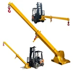 Adjustable Tilt Angle Mobile Crane Lifting Hoist Truss Jib Boom Hook 4400 Lbs. Fixed Price $2551.12.