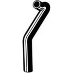 20812 Gates Radiator Hose Lower For Chevy Chevrolet Corvette 1969-1976. Fixed Price $45.02.