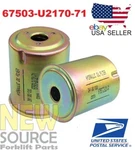 67503-U2170-71 67503-23321-71 67503-23320-71 Toyota Hyd. Filter FH024. Fixed Price $8.00.