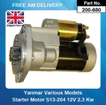 Starter Motor Linde Forklift S13-204 129900-77010 129900-77040. Fixed Price $140.56.