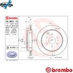 2X Brake Disc 09.B631.11 For Infiniti QX80/QX56 VK56VD 5.6L 8CYL. Fixed Price $193.63.