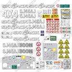 Fits Skyjack SJ46AJ Decal Kit Boom Lift Replacement Stickers - 3M Vinyl!. Fixed Price $254.95.