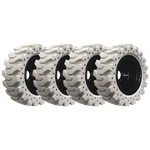10-16.5 Sentry V2D Skidsteer Nonmarking Solid Tire And Wheel (30X10-16) X4QTY. Fixed Price $7222.52.