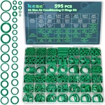 595 Pcs Air Conditioning KIT,36 Size Seal Rubber O-rings Assortment Set F. Fixed Price $33.08.