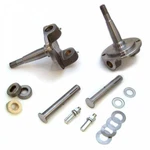 1928-1948 Ford Straight Axle Round Spindles + King Kit Bushings Installed V8. Fixed Price $299.95.