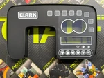 Clark Forklift Upper Pod Dash Display Cover #8098363 C15-C35 Key #39.510. Fixed Price $275.00.