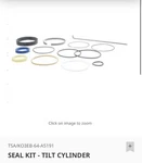 (new) Komatsu Forklift Tilt Cylinder Seal Kit (3EB-64-A5191). Fixed Price $69.00.