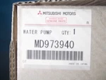 Oem Mitsubishi Motors MD973940 Water Pump Caterpillar Forklift GP40 GPL40 Engine. Fixed Price $60.00.