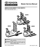 Toyota 6BWC10, 6BWC15, 6BWC20 Pallet Jack Forklift Service Repair Manual Pdf Usb. Fixed Price $39.99.