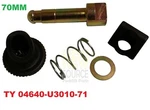 04640-U3010-71 Class Ii Fork Pin Kit 2 Cascade 7000034 3/4". Fixed Price $15.00.