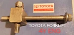 Toyota Fan Belt Adjuster Kit (3PZ) Slider,bolts 16385-76001-71 Oem Genuine Parts. Fixed Price $38.00.