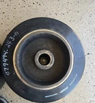 Crown Pe,pr,pw New Drive/steer Wheel Poly Tire Mounted, Used Hub 079494-243-01. Fixed Price $165.00.