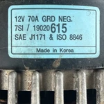 Hyster 1469599 Alternator New. Fixed Price $96.00.