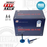 Rema Tip Top A-6 Minicombi Patch Plug Combo Tire Repair 1/4" Box Of 40. Fixed Price $183.32.