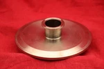6" Tri-clamp End Cap, Center 1.5" Tc Ferrule, Bvv SS304, FR600150. Fixed Price $69.00.