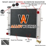 3-ROW Radiator Fits Hyster S25-35XM S40XMS Forklift #580021191,8508901,2043720. Fixed Price $199.00.