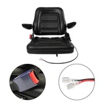 Universal Fold Down Forklift Seat With Retractable Safety Belt Armrest. Fixed Price $70.63.
