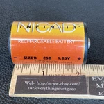 Vtg Nicad Infinity Rechargeable Battery Csd 1.25V Saft America Inc Untested. Fixed Price $6.56.