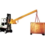 Caldwell PB-40 Pivoting Forklift BOOM,4,000 Lb,yellow 9PR23. Fixed Price $3155.28.