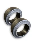 (2) 16X6X10-1/2 16X6X10.5 Forklift Tire Solid Flat Proof Smooth Cushion. Fixed Price $347.99.