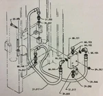 2394921 Clark Forklift Mast 3115V1043 Restrictor Good Used 66.146. Fixed Price $295.00.