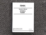 Doosan D160S-5 Forklift Truck Owner Operator Manual User Guide. Fixed Price $120.40.