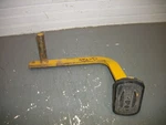Caterpillar V60B Forklift Clutch Pedal Lever Pad Towmotor. Fixed Price $30.00.