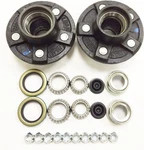 Trailer Lugs Idler Hub Kits 5X4.5 For 3500LBS Axle Pack Of 22017K New 12 V. Fixed Price $80.96.