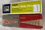 Clark 35MM Plastic Mounts 91 Total Plus 50 Magna Metal Slides. Fixed Price $25.50.