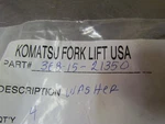 New Genuine Komatsu Allis Chalmers Washer 3EB-15-21350. Fixed Price $14.95.
