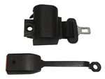 Forklift Seat Lap Belt 45"+ Rod 6" Black Retractable Conform ECER16 -CS013. Fixed Price $20.90.