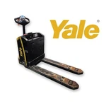 Used Yale 24VOLT Electric Pallet Lift Truck 4,510LBS Capacity - Model MPB045. Fixed Price $1289.00.