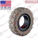 5.00-8 Forklift Solid Pneumatic Tire Globestar Grey Traction. Fixed Price $143.00.
