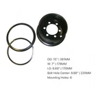 Forklift Rim 28X9-15 Tire 6 Bolt Id 381MM Hole Center 220MM. Fixed Price $553.85.