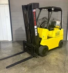 Hyster S40E Forklift 4,000 Lb Lift, Quad Mast, Side Shift, Lpg. Fixed Price $7888.00.